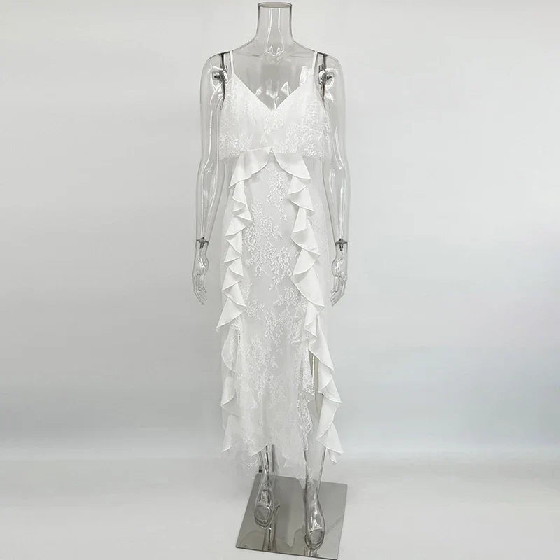 Ruffled Maxi Dress