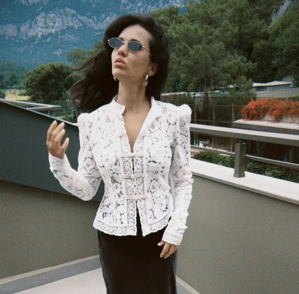 Blusa Lace Printer