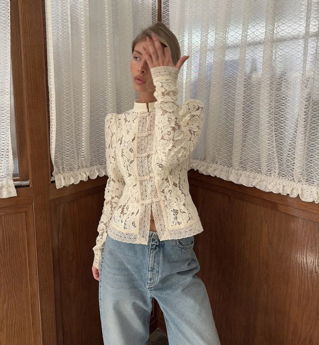 Blusa Lace Printer