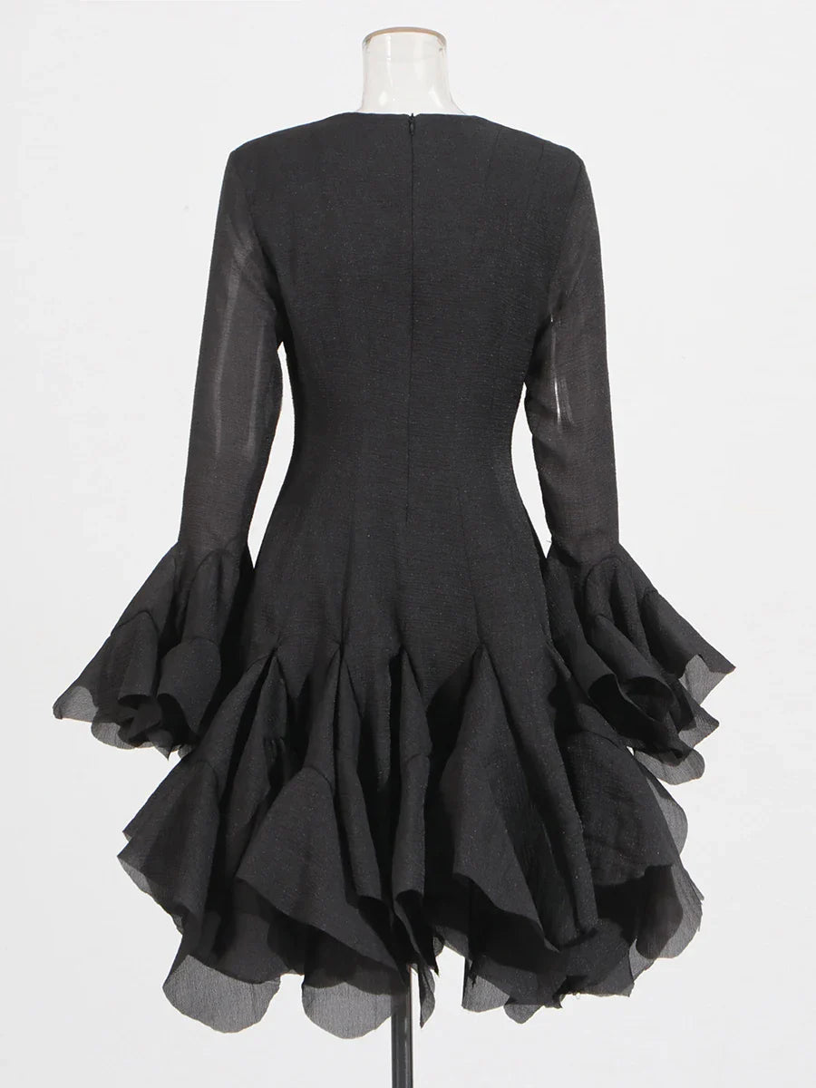 Vestido Waist Ruffle