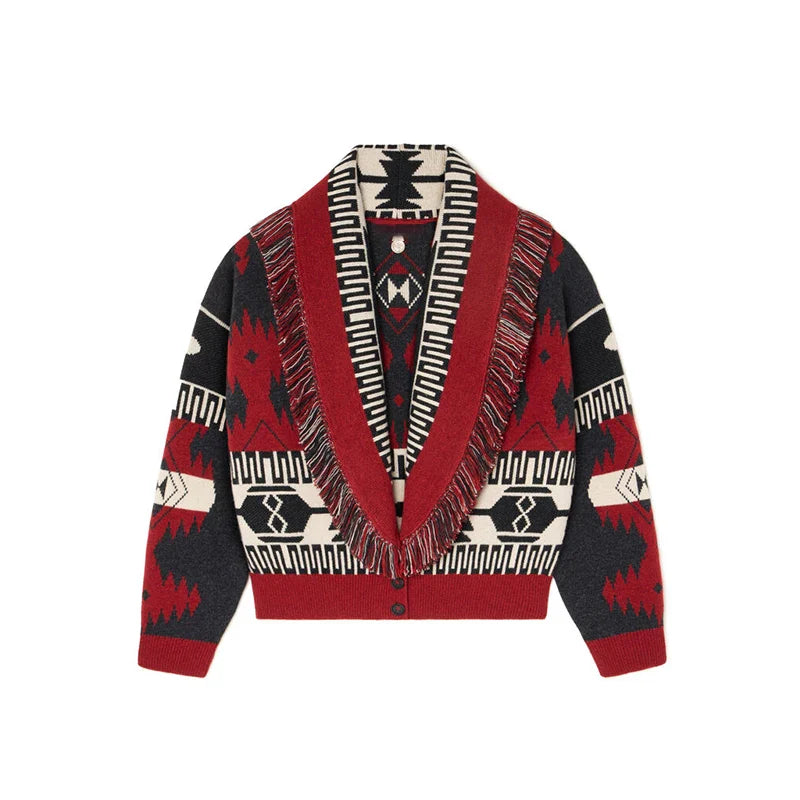 Printed Cardigan Printed