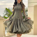 Vestido Waist Ruffle