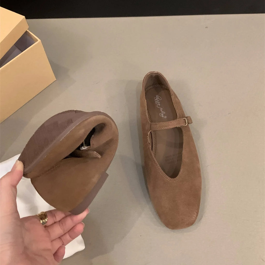 Leather Flats