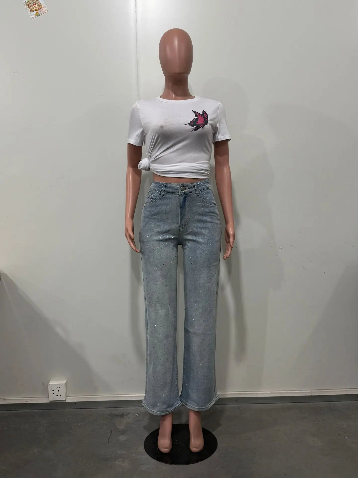 Jeans Rhinestone