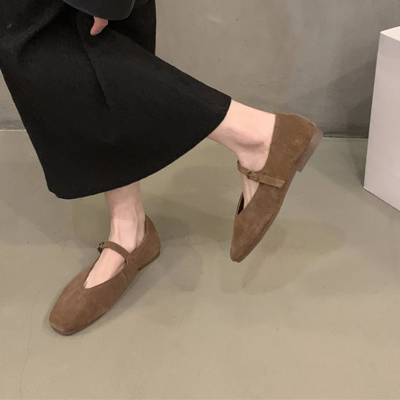 Leather Flats