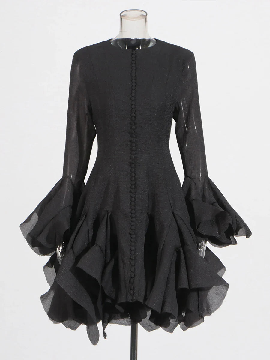 Vestido Waist Ruffle