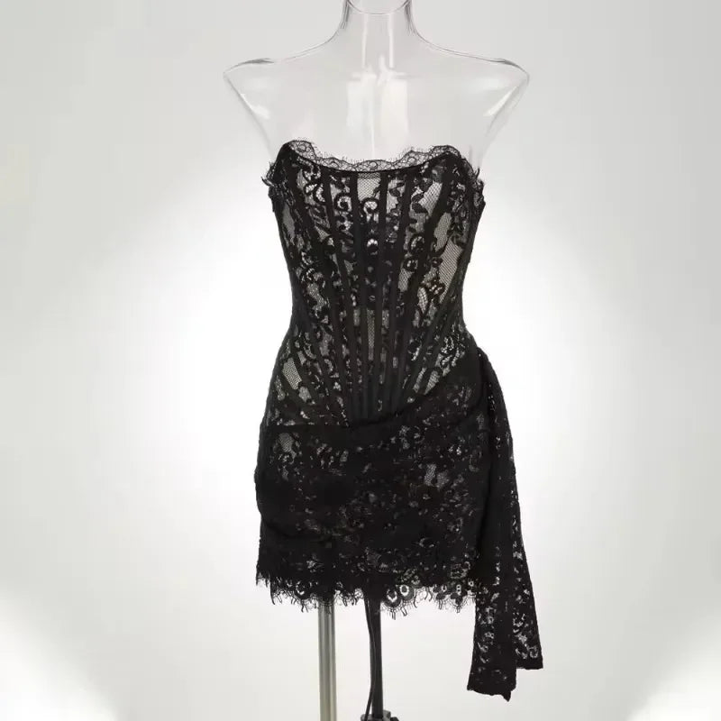 Lace Evening Dress