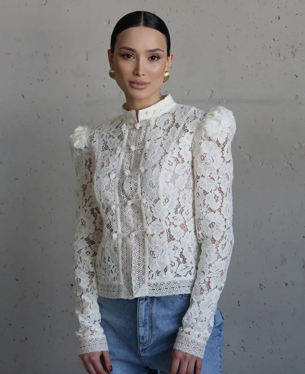 Blusa Lace Printer