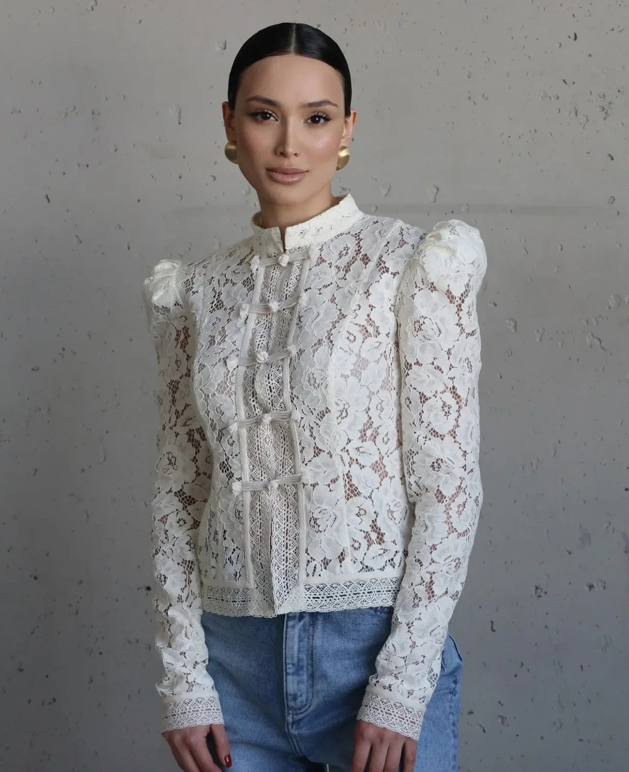 Blusa Lace Printer
