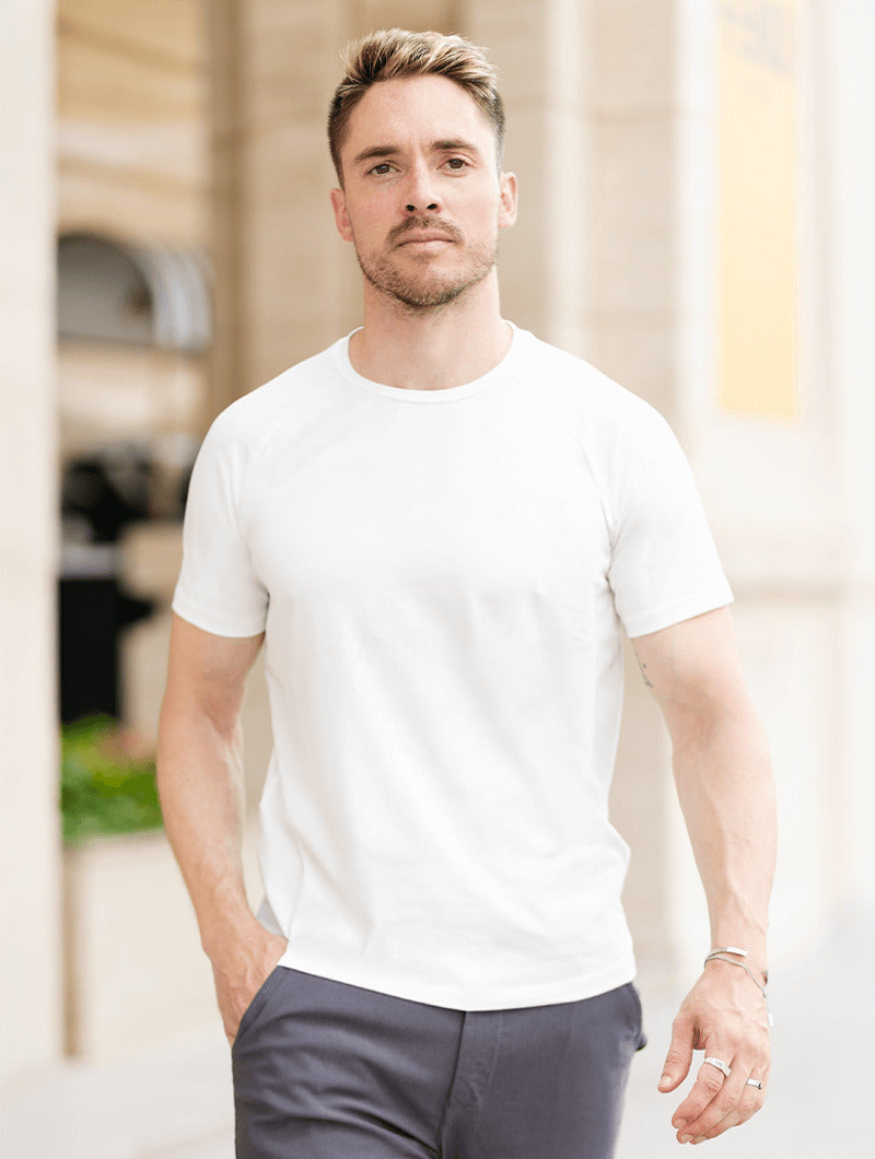 Polera Aleano Fit blanca