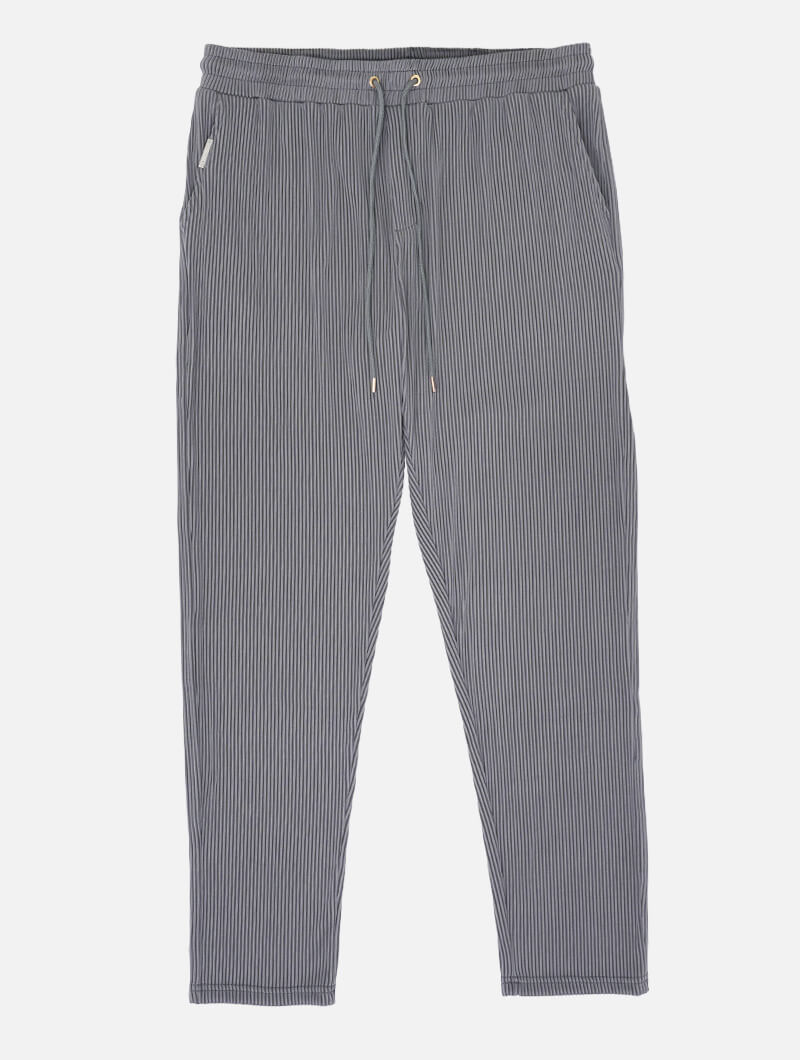 Pantalones Bailey Ribbed Gris