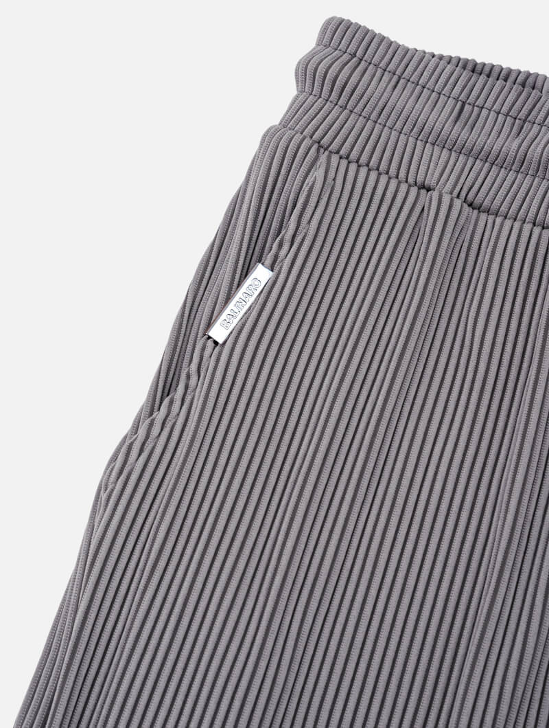 Pantalones Bailey Ribbed Gris