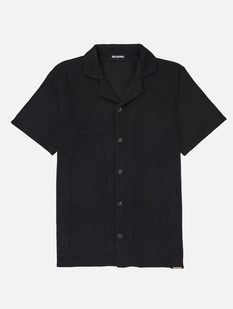 Polera Ribbed Negra