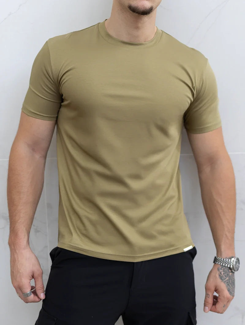 Evano T-Shirt - Khaki Green
