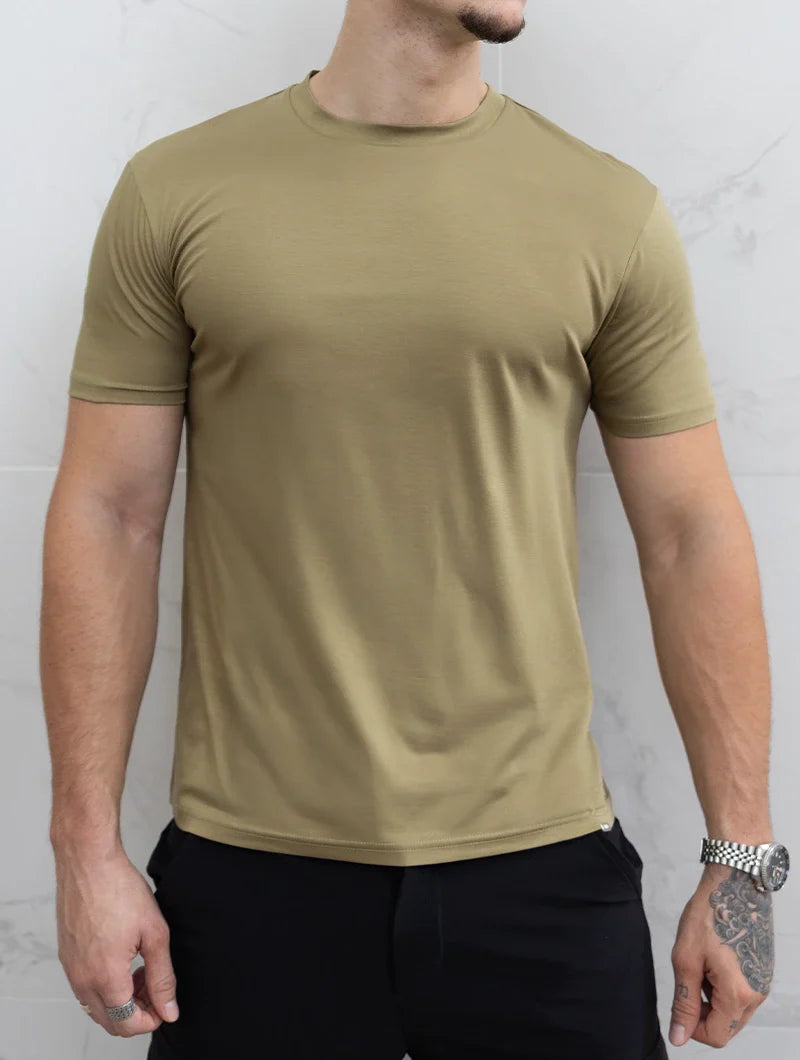 Evano T-Shirt - Khaki Green