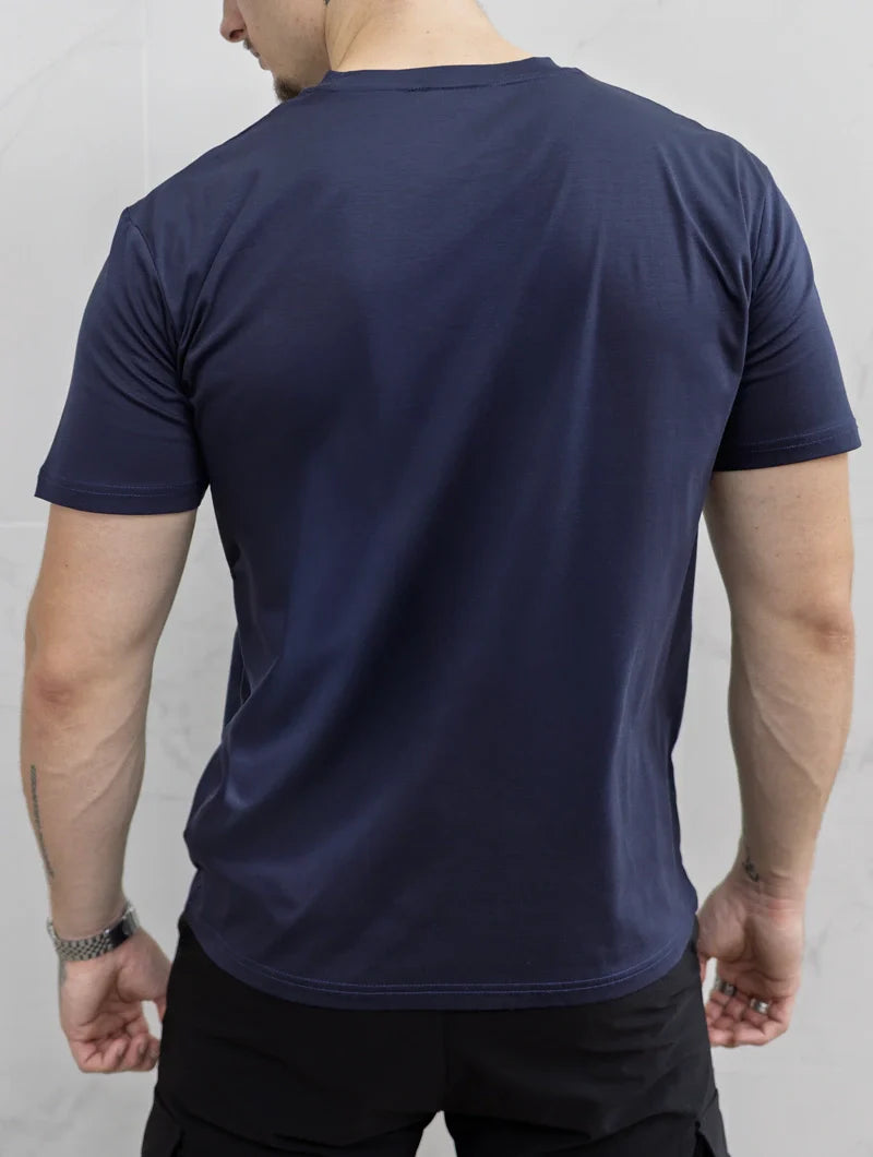 Evano T-Shirt - Navy Blue