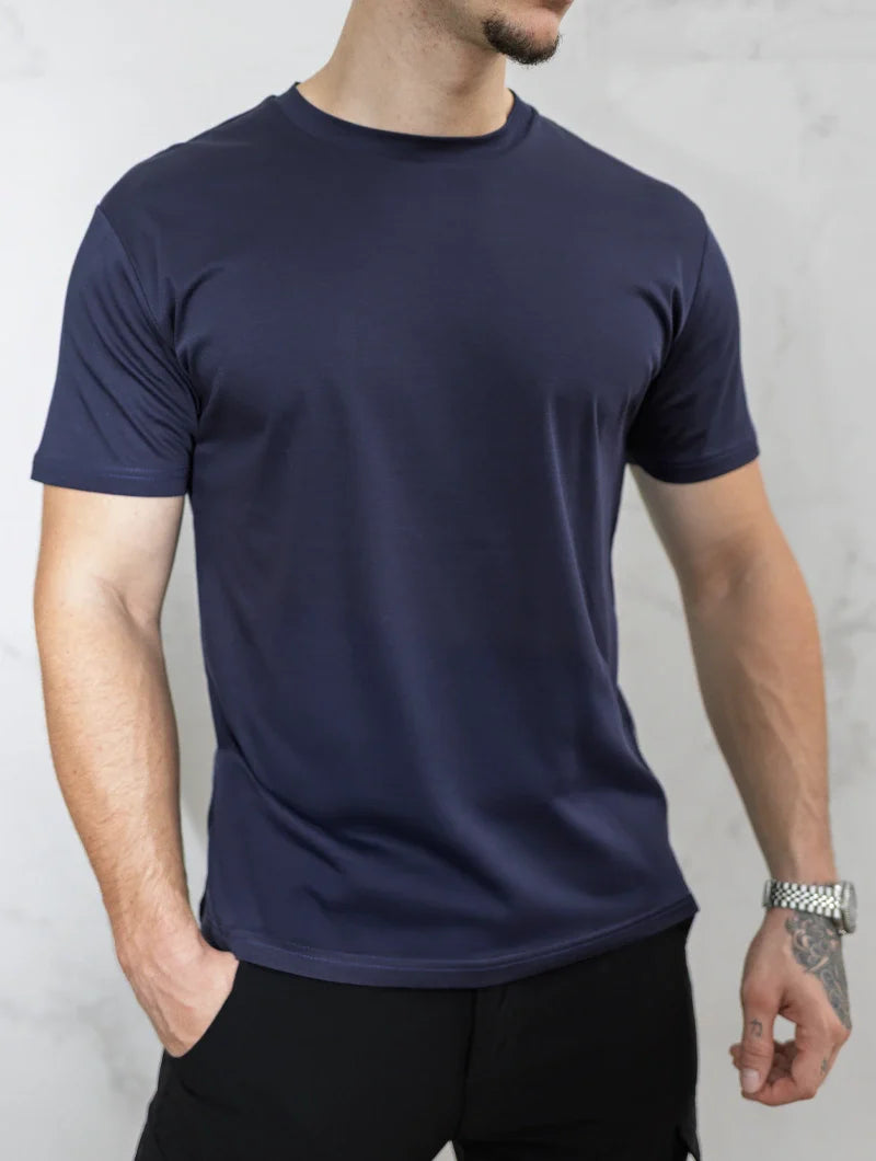 Evano T-Shirt - Navy Blue