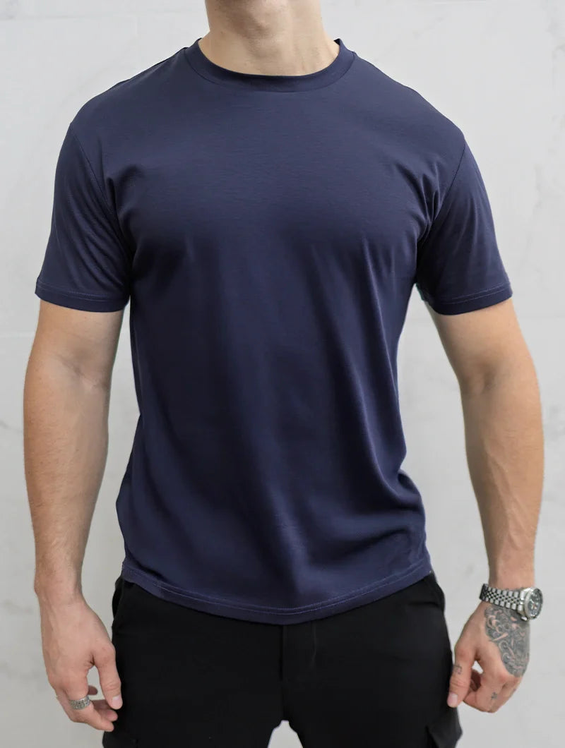 Evano T-Shirt - Navy Blue