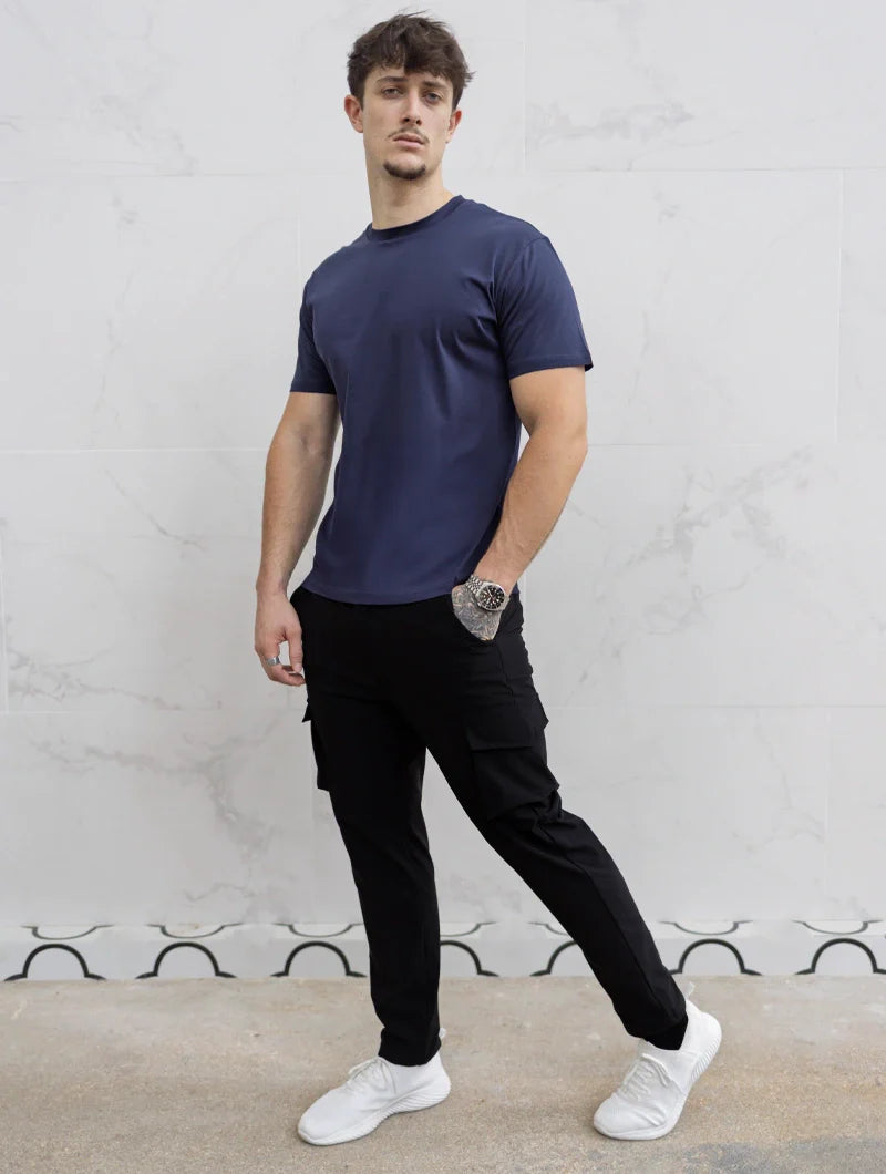 Evano T-Shirt - Navy Blue