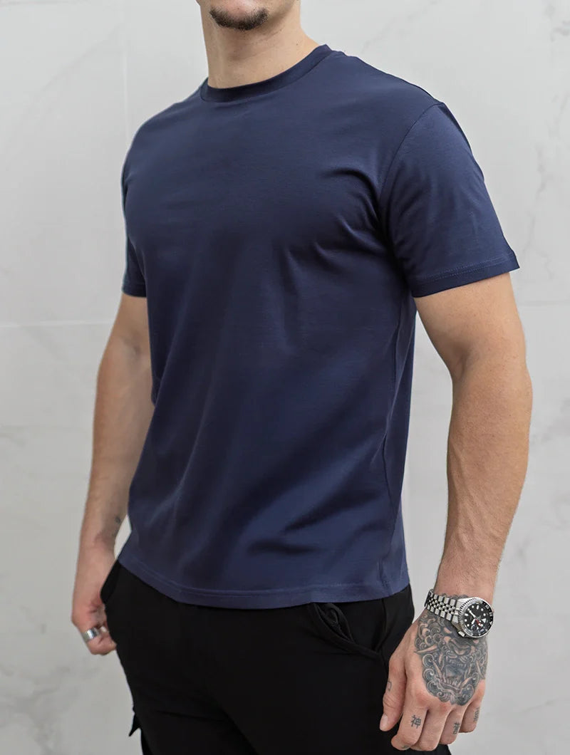 Evano T-Shirt - Navy Blue