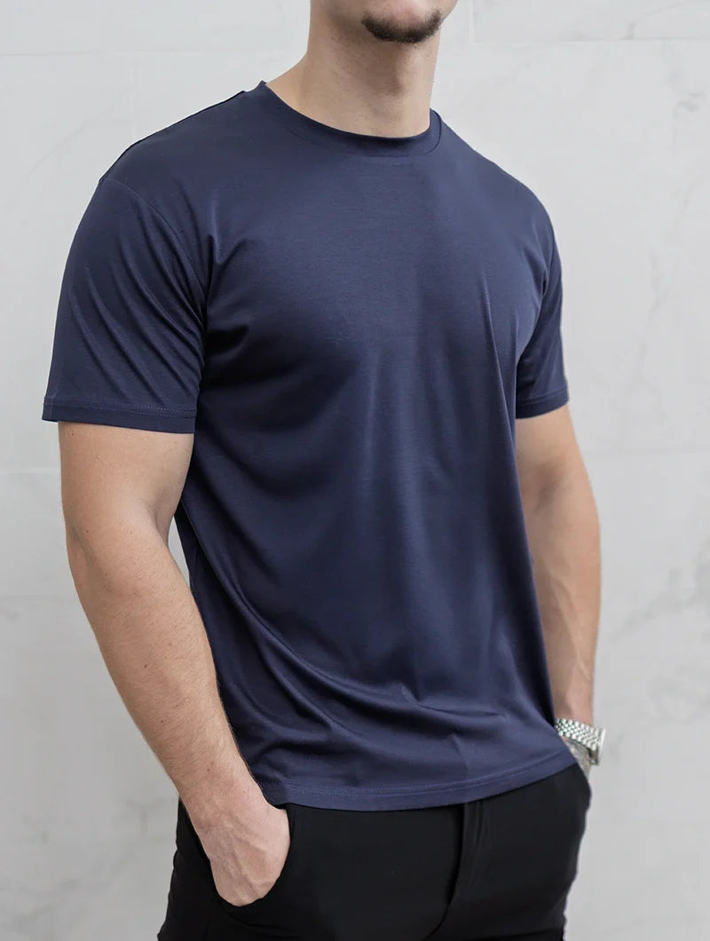 Evano T-Shirt - Navy Blue
