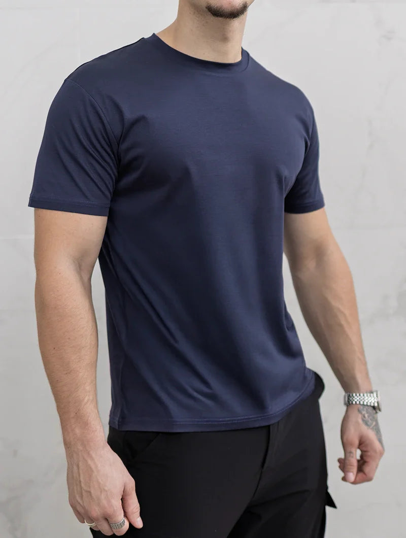 Evano T-Shirt - Navy Blue