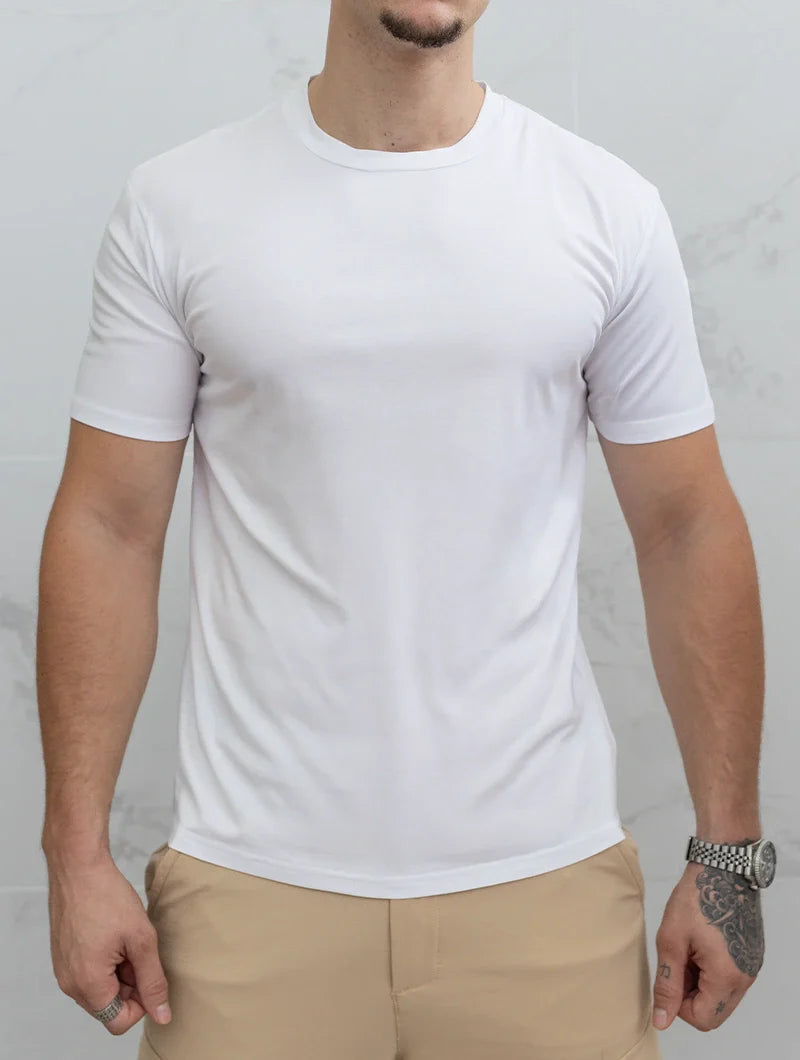 Ébano | Polera Blanca