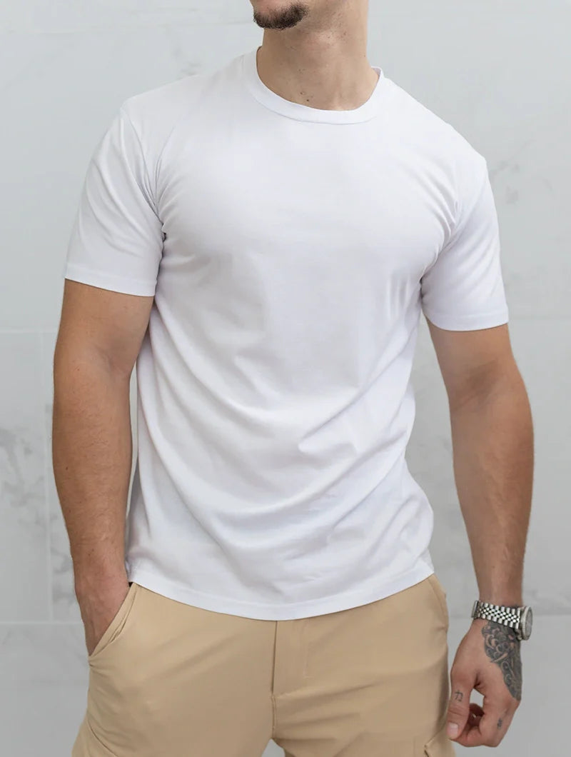 Ébano | Polera Blanca