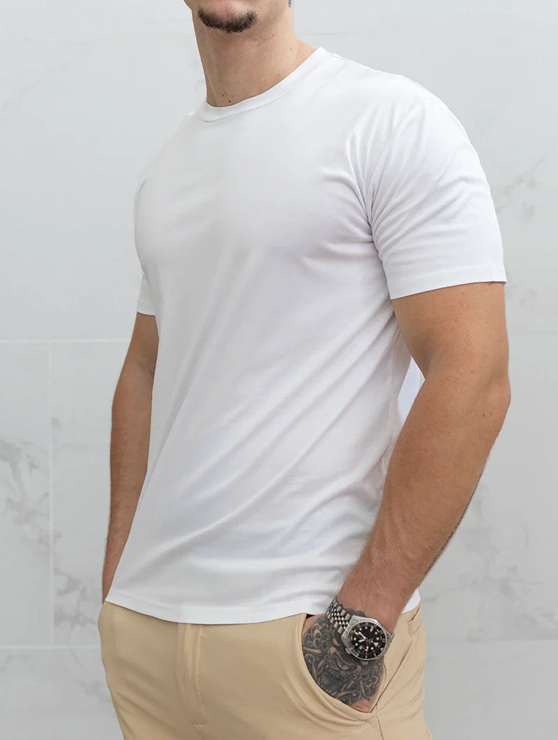 Ébano | Polera Blanca