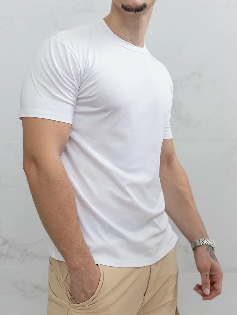 Ébano | Polera Blanca