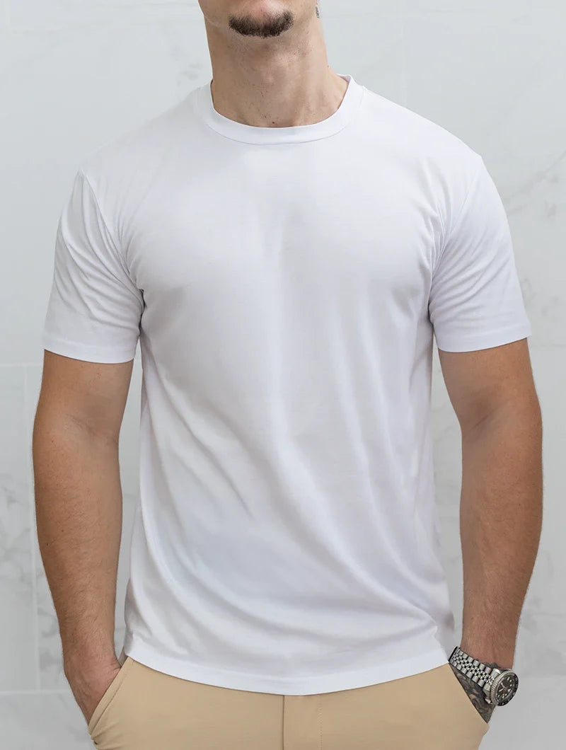 Ébano | Polera Blanca