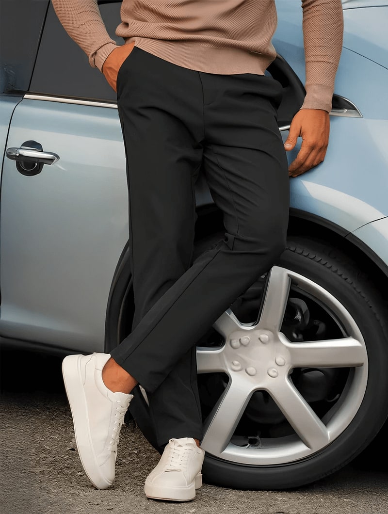 Pantalones Stretch Negros