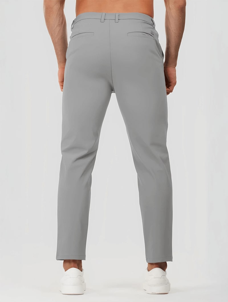 Pantalón Stretch color gris