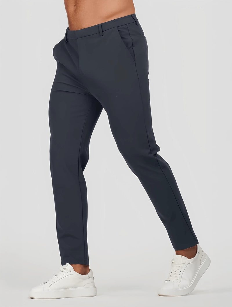 Pantalones Navi Stretch Azul