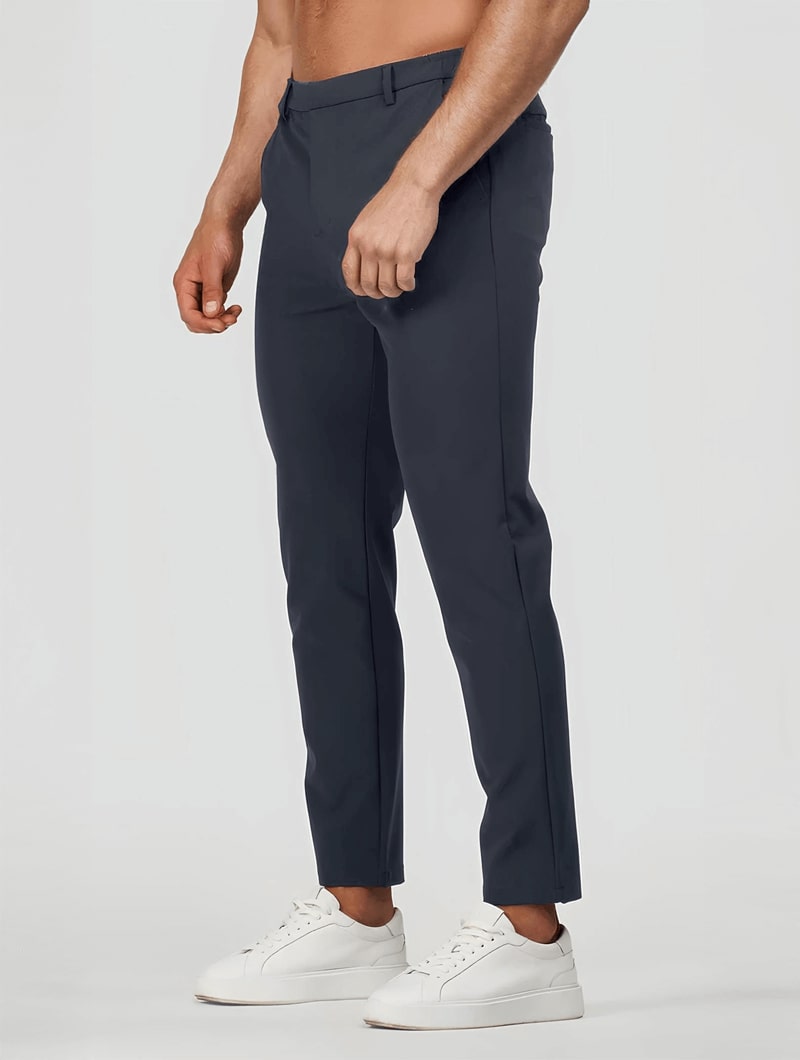 Pantalones Navi Stretch Azul