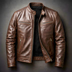 Chaqueta vintage de ecocuero - temporada Otoño
