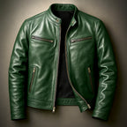 Chaqueta vintage de ecocuero - temporada Otoño