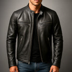 Chaqueta vintage de ecocuero - temporada Otoño