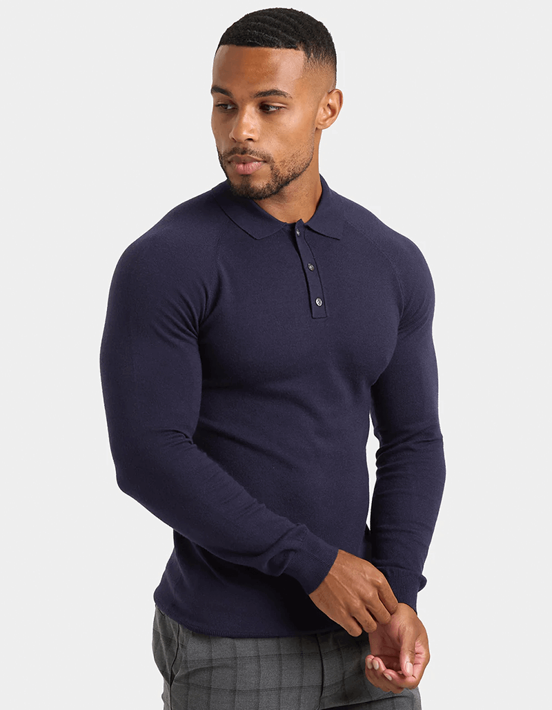 Balinaro Classic Sweater - Navy Blue