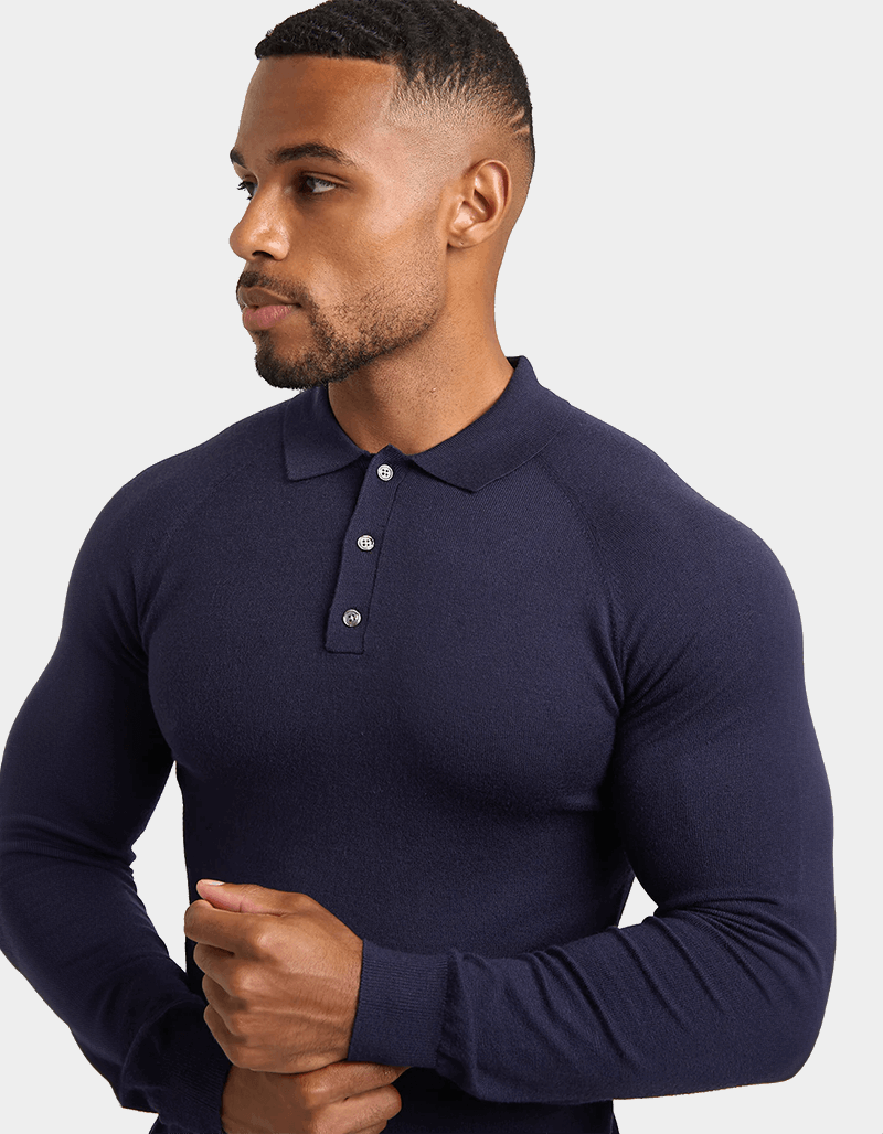 Balinaro Classic Sweater - Navy Blue