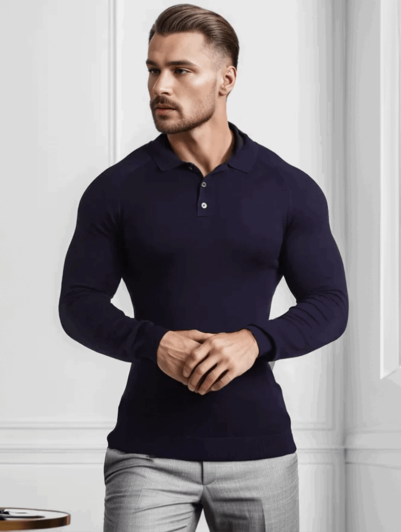 Balinaro Classic Sweater - Navy Blue