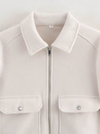 Chaqueta Cropped 'París' – Tacto Suave & Estilo Premium