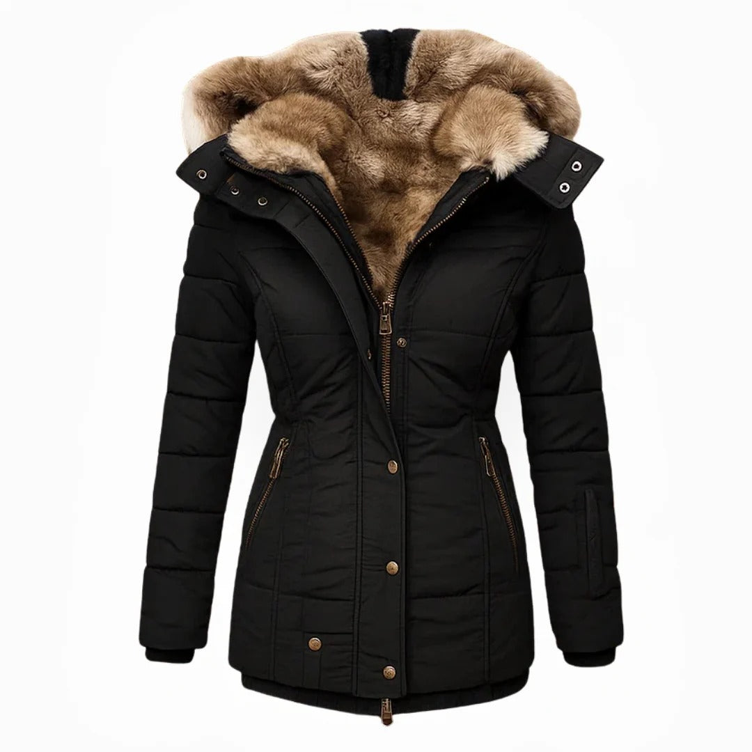 Anna™ | Abrigo de invierno cálido con forro de piel