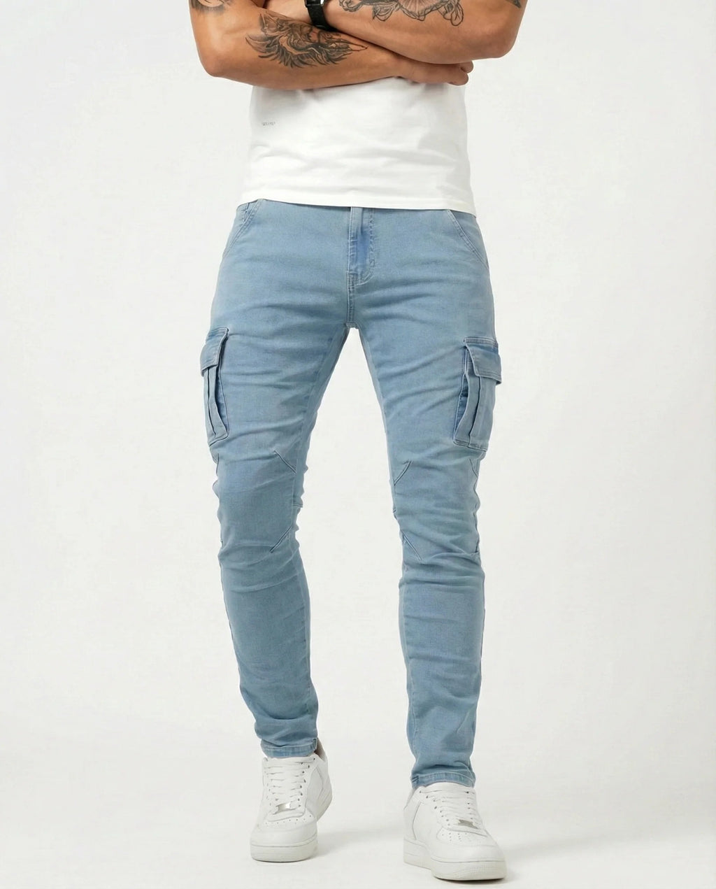 Pantalón | Cargo Marino Elástico
