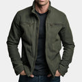 CARLOS™ | Chaqueta Vintage de Algodón con Cremallera
