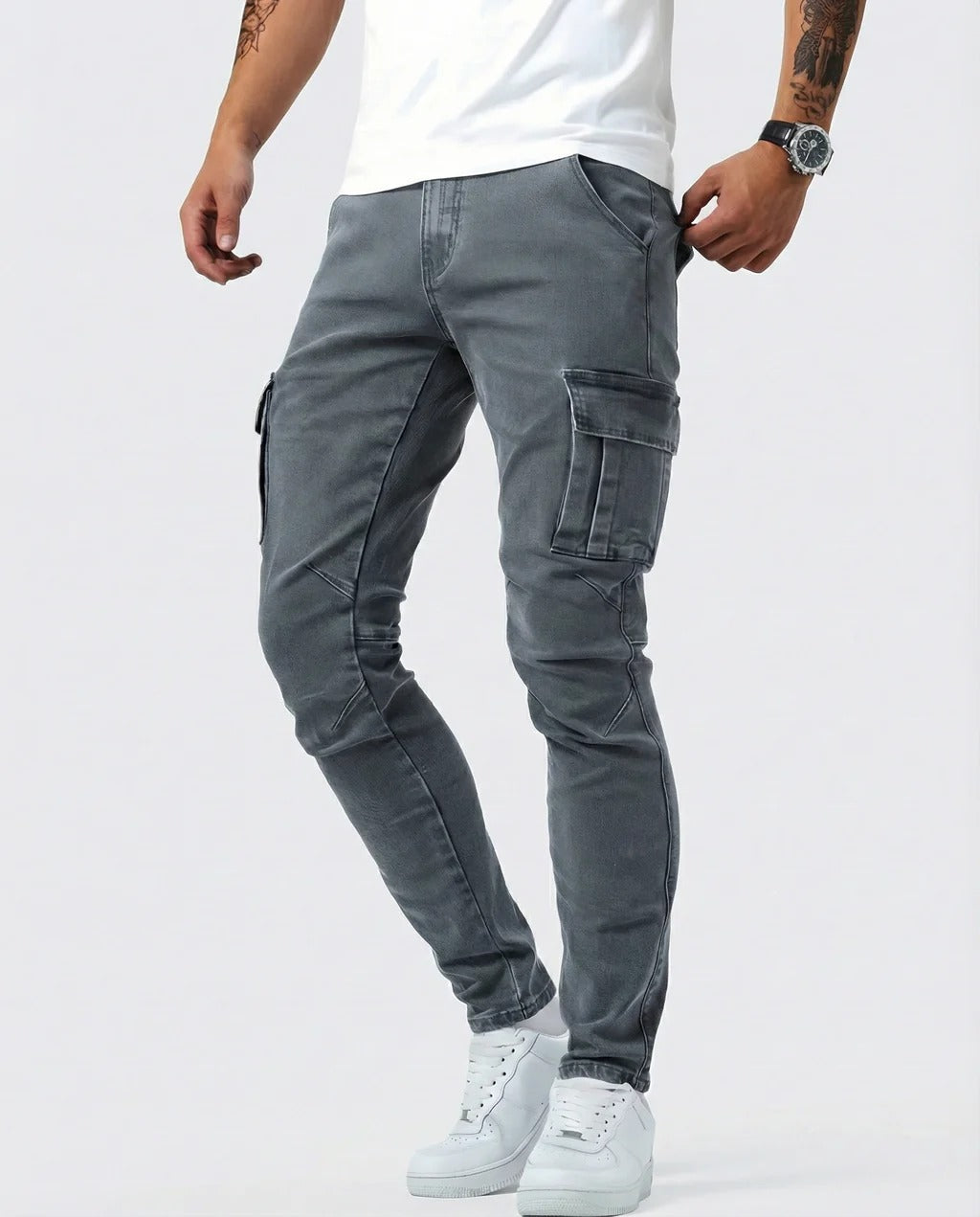 Pantalón | Cargo Marino Elástico
