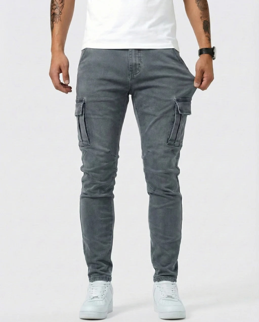 Pantalón | Cargo Marino Elástico