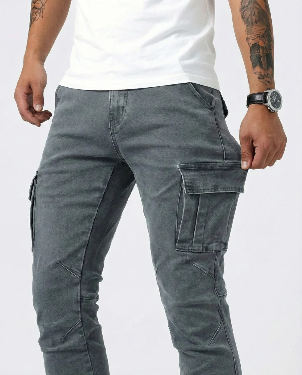 Pantalón | Cargo Marino Elástico