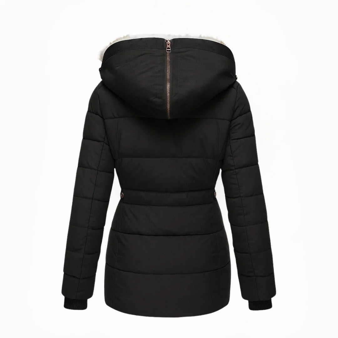 Anna™ | Abrigo de invierno cálido con forro de piel