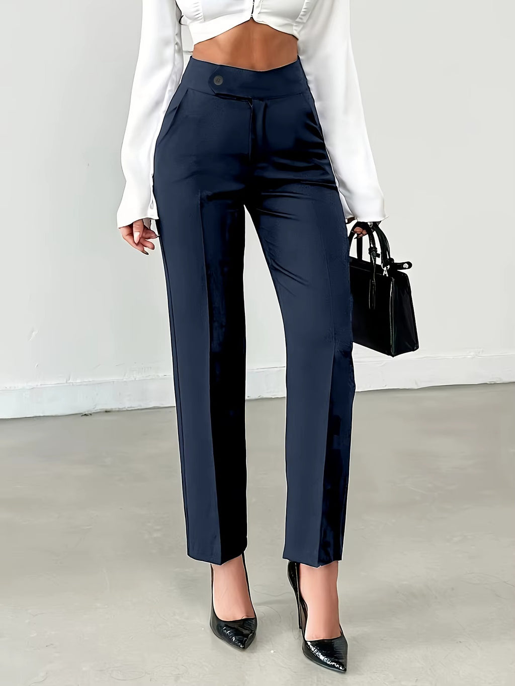 Mia | Pantalones de traje rectos